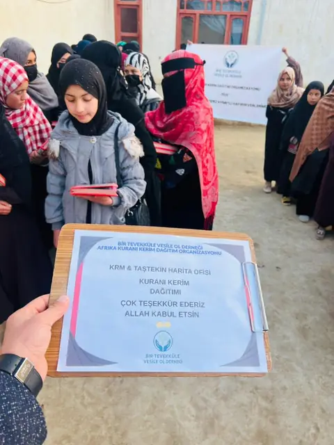 Afganistan Kur’an-ı Kerim dağıtım organizasyonu